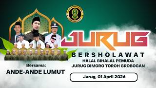 Download lagu 🔴🔵[LIVE] JURUG BERSHOLAWAT || HALAL BIHALAL PEMUDA JURUG  BERSAMA  'ANDE-ANDE LUMUT' || 1 APRIL 2026 mp3
