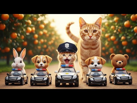 Runaway Dog Cart Slams Into a Mother Cat and Her Tiny Kitten — The Market Went Silent