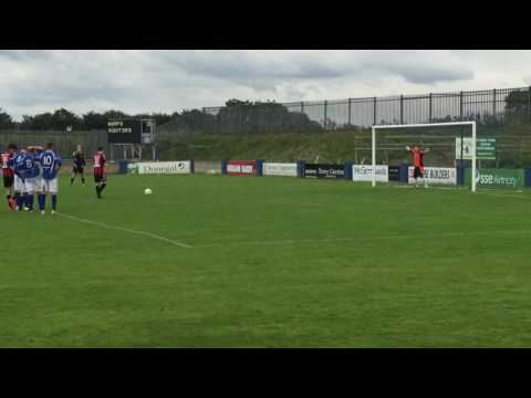 Anthony O'Hagan penalty save v Bohemians U19's