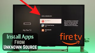 Fire TV Stick: How to Enable Unknown Sources! [Enable Developer Options]
