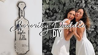 SORORITY PADDLE DIY | Alpha Xi Delta
