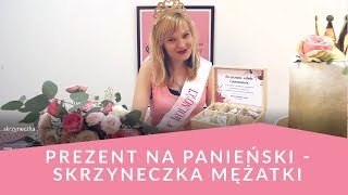 Prezent na panieński: Skrzyneczka Mężatki - sklep PinkDrink.pl