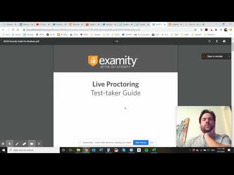 Examity Instructions Workplace Math 11