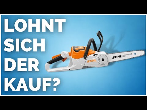 Stihl MSA 60 C-B - AKKU Kettensäge im Test [KURZ & KOMPAKT]