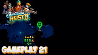 Steamworld The heist 2 Ciudad atomica gameplay 21