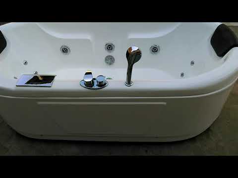Madonna white intimate bathtub (6' x 3'), for bathroom