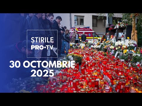 Știrile PRO TV - 30 Octombrie 2025 | 10 ani de la tragedia din Colectiv