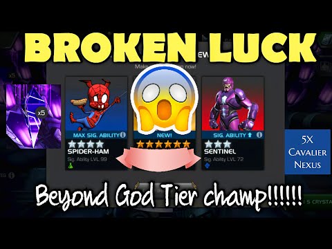 Beyond God Tier Luck | Got the Beyond God Tier Champ | 5x Nexus Cavalier Crystal| Next R4 Candidate|