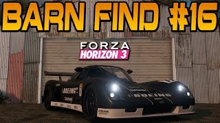 Forza Horizon 3 BARN FIND #16 Location + Car Reveal
