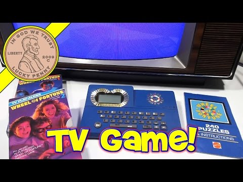 Wheel Of Fortune TV/VCR Play Along Game (Update Video)