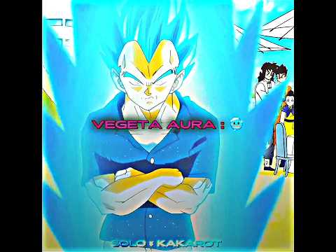 VEGETA AURA 💀🥶 #dragonball #dragonballz #vegeta #anime #aura #skulledit #shorts #trending