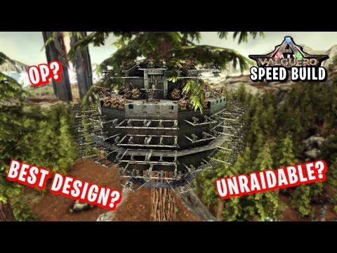 Ark: BEST PVP Tree Base - Speed Build