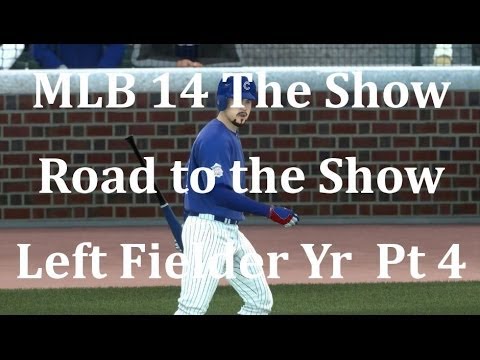 MLB 14 The Show (PS4) Road to the Show Left Fielder Yr 3 - Pt 4