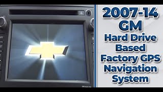 2007-2014 GM - Hard Drive Based Factory GPS Navigation System Upgrade - Easy Plug & Play Install!