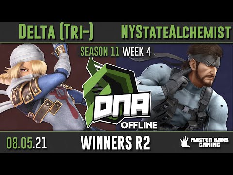 DNA S11:W4 - Delta (Tri-) (Link, Sheik) vs NYStateAlchemist (Snake) - WR2