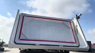 العربات نصف المقطورة شاحنة قلابة Kel-Berg Tipper / Alukastenmulde Kipper 24 m3 | صورة 4 - Autoline