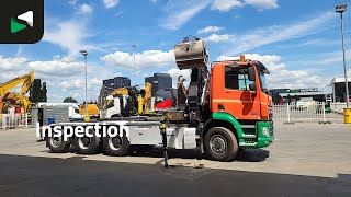 GINAF X6 4336CHFE GINAF 8X6 NL-Truck 8x6 Tajfun L170 Z3 Crane + VDL S- Abrollkipper | Bild 4 - Autoline