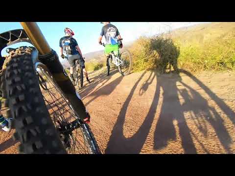 GoPro 7 Strapped to my Foot, Two Weeks of Mountain Bike Riding Montage