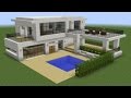 Minecraft - How to build a modern house 5