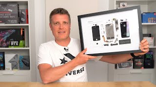AWESOME Framed iPhones! Grid Framed Studio iPhone 4S & Blackberry Bold 9000 Unboxing