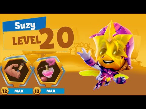 How to Beat Level 20s as SUZY INSANE ZOOBA GAMEPLAY