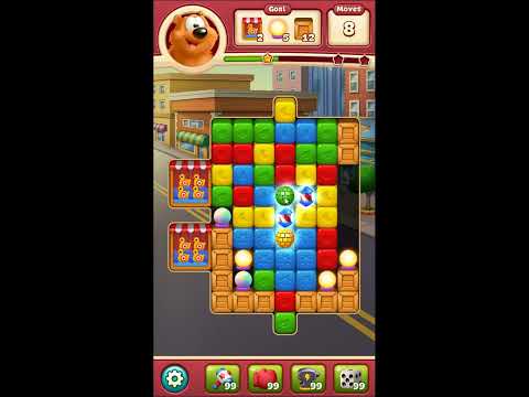 Toon Blast Level 6396 - NO BOOSTERS 🐻🐺🐱 | SKILLGAMING ✔️