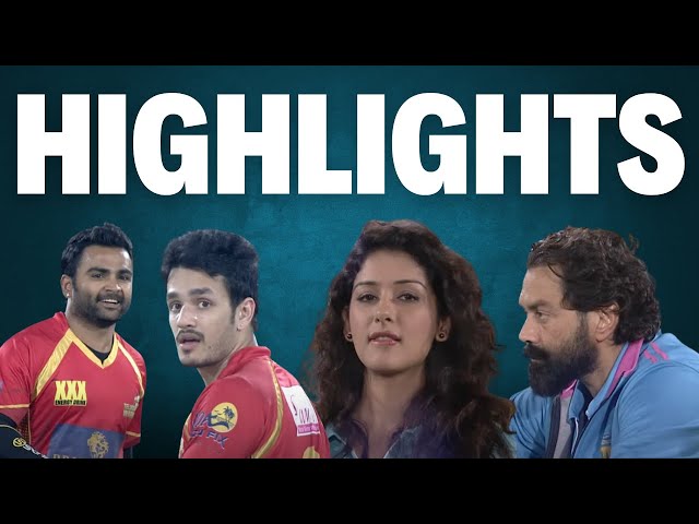 Mumbai Heroes vs Telugu Warriors Highlights Part 1 | CCL Semi Final | Akhil, Bobby Deol