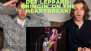 Twins React To Def Leppard- Bringin&#39; On The Heartbreak!!!