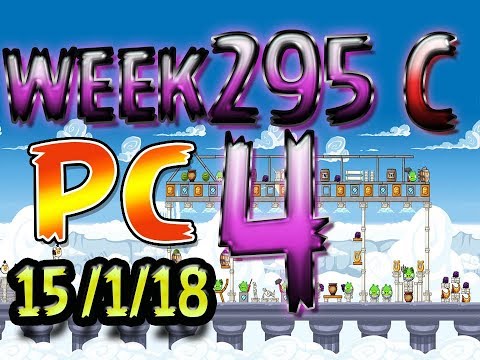 Angry Birds Friends Tournament Level 4 Week 295-C PC Highscore POWER-UP walkthrough