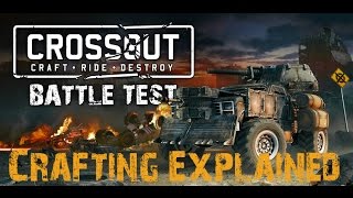 Crossout | Crafting + Repairing + Market Explained | How To Buy/Sell on The Market | Faction Guide
