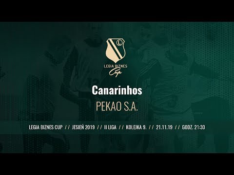 Skrót spotkania Canarinhos - PEKAO S.A. ( Legia Biznes Cup Jesień 2019 )
