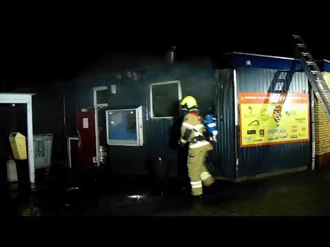 Brand verwoest kantine bij voetbalverening Duinrand S