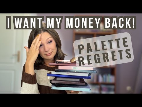 PALETTE REGRETS || I would like my money back, please // Palette Talk