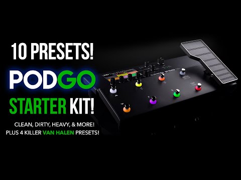 Line 6 Marketplace - The Pod Go Starter Kit 10 Preset Bundle