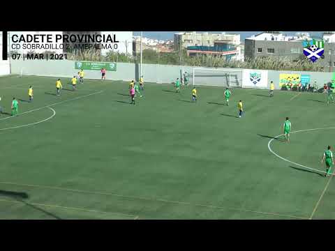 Fútbol Cadete Provincial. Sobradillo - Amepalma
