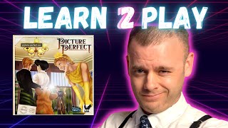 How to play Picture Perfect as a SOLO Board Game
