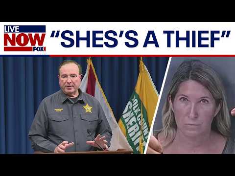 Video | Former CEO arrested for grand theft: "She's a thief. She's a con. She's a crook"