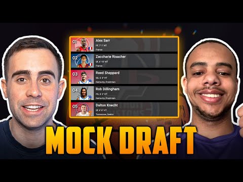 First Round 2024 NBA Mock Draft w/ Sean Davis