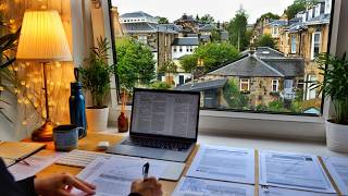 13-HOUR STUDY WITH ME on A RAINY DAY 🎓  Scottish Highlands | Pomodoro | Deep Work Mode | No Music