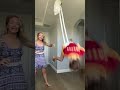 Mom Pushes Her Daughter Off Swing