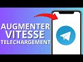 Comment Augmenter La Vitesse De Téléchargement Sur Telegram(Facile).
