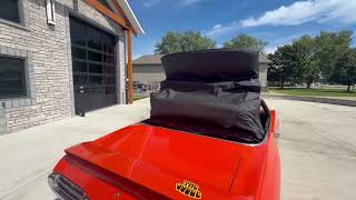 1969 Pontiac GTO Convertible 4-Speed Functioning Convertible Top