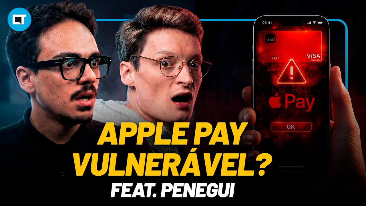 Vulnerabilidade Apple Pay cobra com iPhone bloqueado? Penegui (Davi Mikael) demonstrou no Canaltech