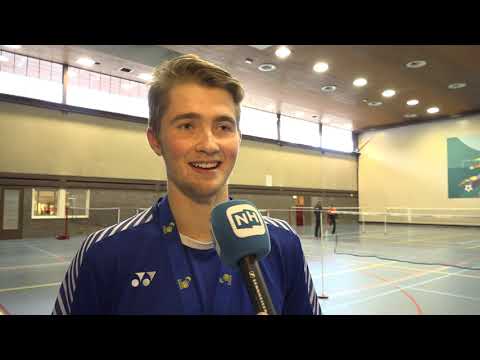 Zandvoortse broer en zus Van der Aar dromen van badmintonnen op de Spelen