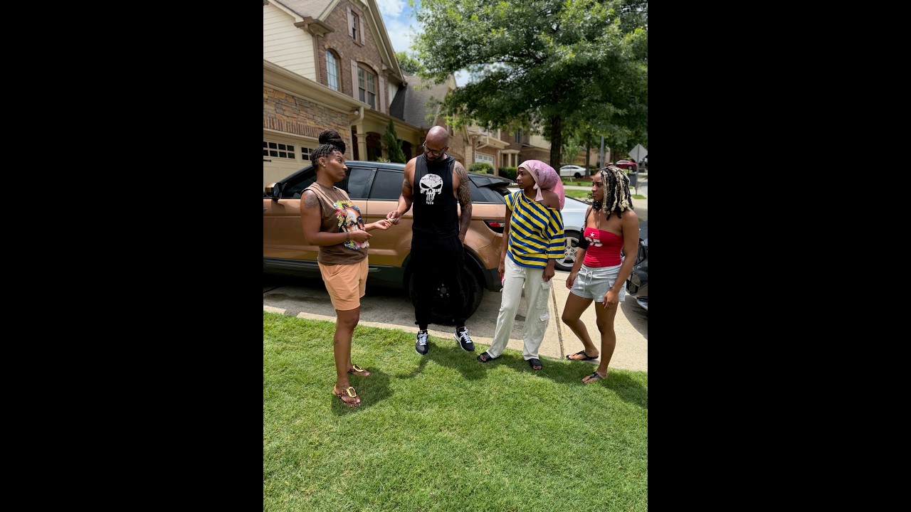 Sharra sees Larry and feels guilty about the guest that showed up at the house Larry helps pay for
