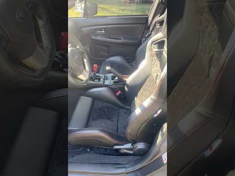 Installing Braum racing seats #braum #braumracing #wrx