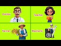 Community Helpers Name In English Learn 30 Helpers Name For Kids Kids Learning Video