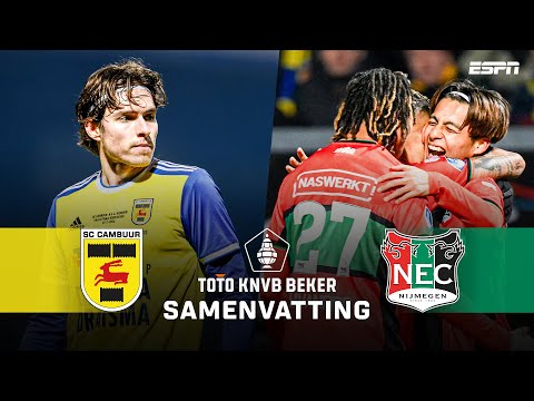 SC Sport Club Cambuur Leeuwarden 1-2 a.p. NEC Eend...