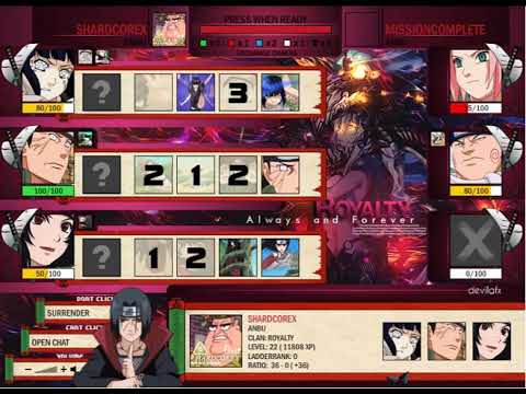 Naruto Arena +41 Streak Team