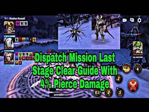 Dispatch Mission Last Stage Clear With Normal Build Odin | Fox Valkyrie Used - Marvel Future Fight